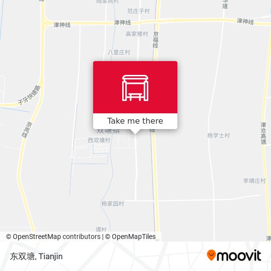 东双塘 map