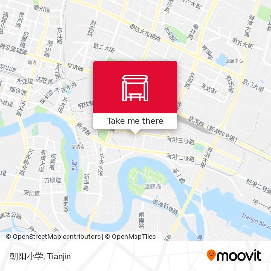 朝阳小学 map