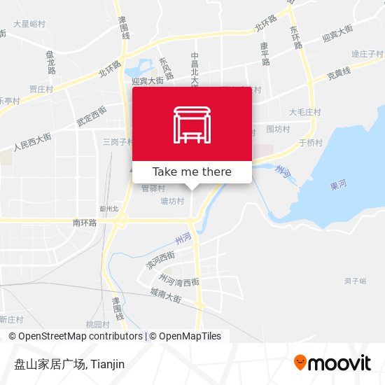 盘山家居广场 map