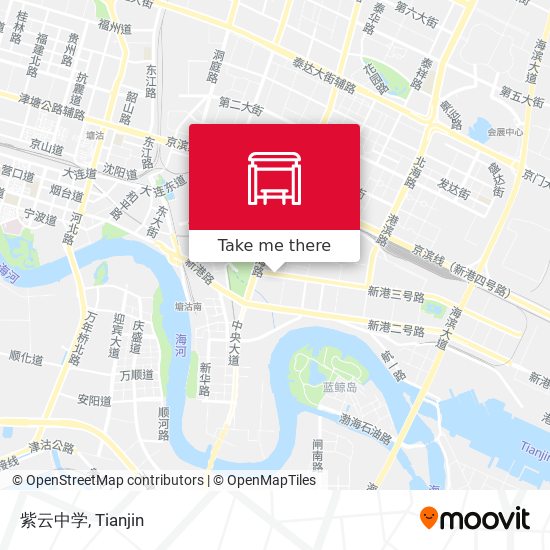 紫云中学 map