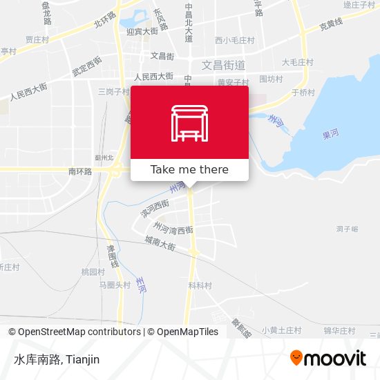 水库南路 map