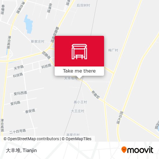 大丰堆 map