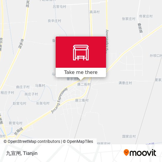 九宣闸 map