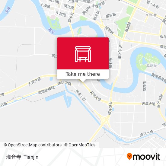 潮音寺 map