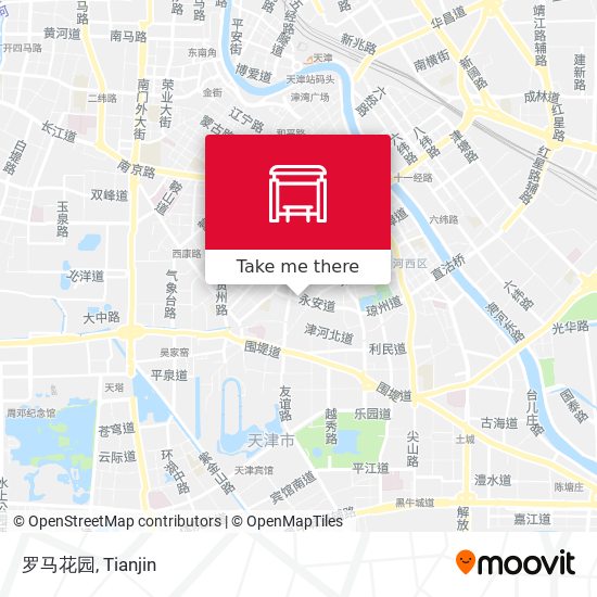 罗马花园 map