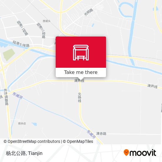 杨北公路 map