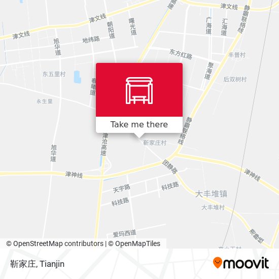 靳家庄 map