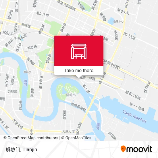 解放门 map