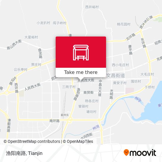 渔阳南路 map