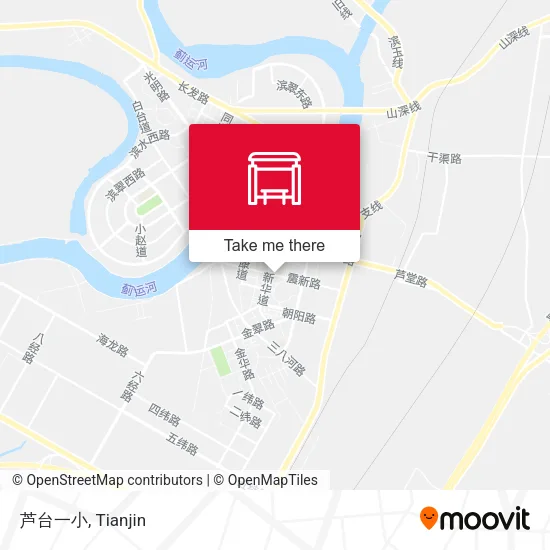 芦台一小 map
