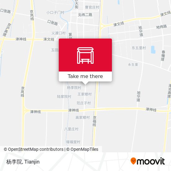 杨李院 map