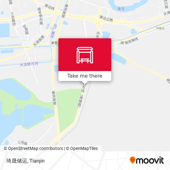 琦晟储运 map