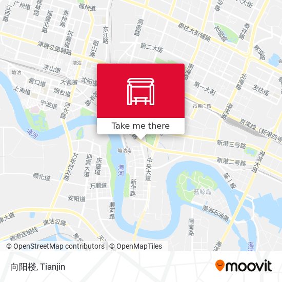 向阳楼 map
