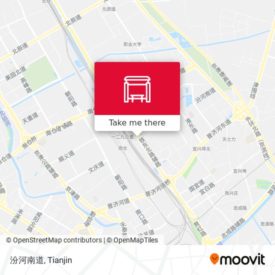 汾河南道 map