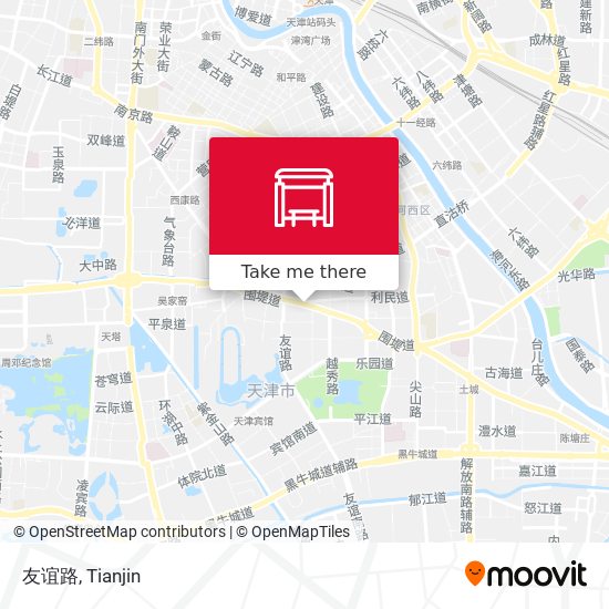 友谊路 map