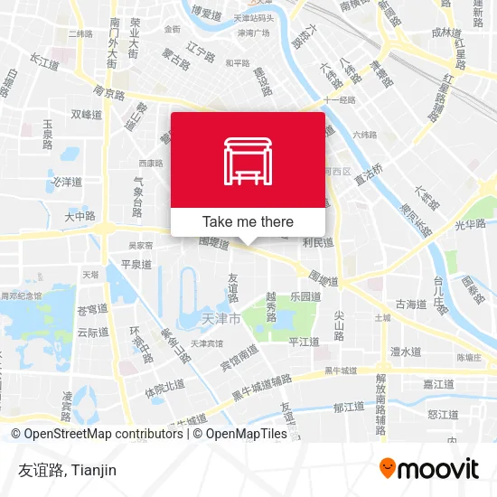 友谊路 map