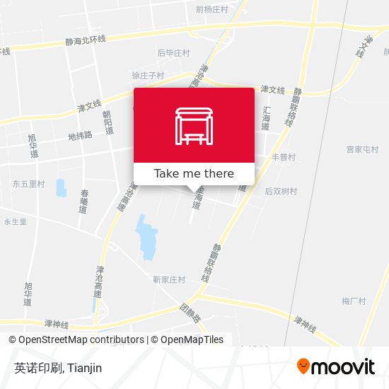 英诺印刷 map