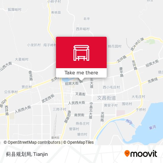蓟县规划局 map
