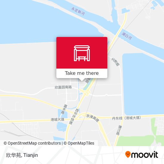 欣华苑 map