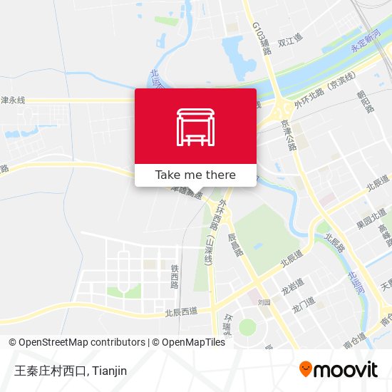 王秦庄村西口 map