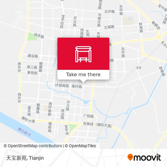 天宝新苑 map
