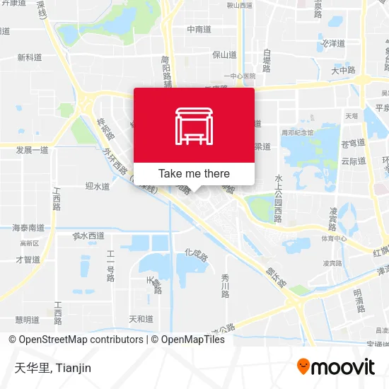 天华里 map