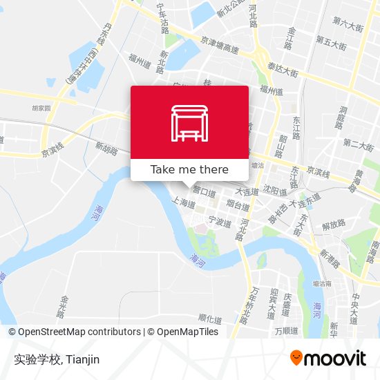 实验学校 map