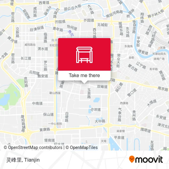 灵峰里 map
