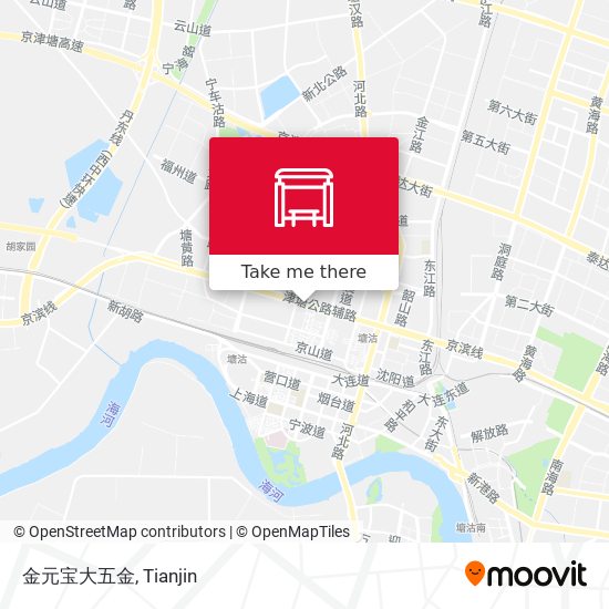 金元宝大五金 map
