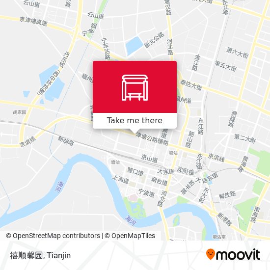 禧顺馨园 map