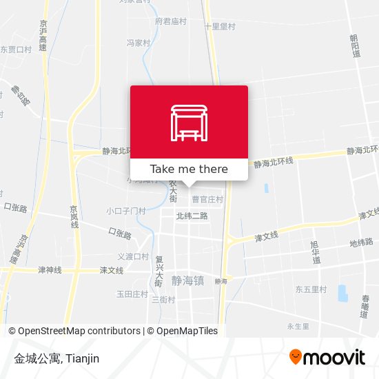 金城公寓 map