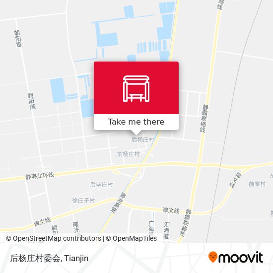 后杨庄村委会 map