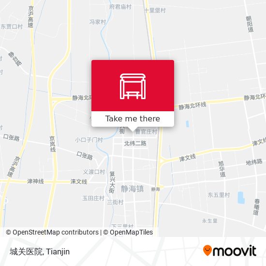 城关医院 map
