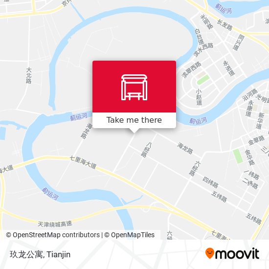 玖龙公寓 map