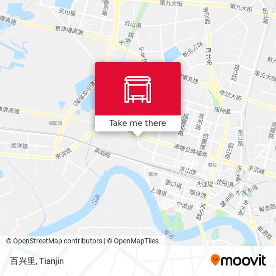 百兴里 map