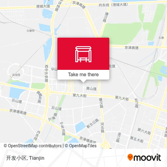 开发小区 map