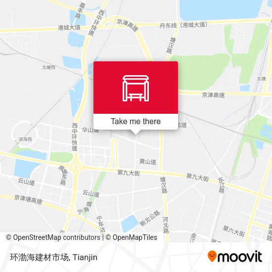 环渤海建材市场 map