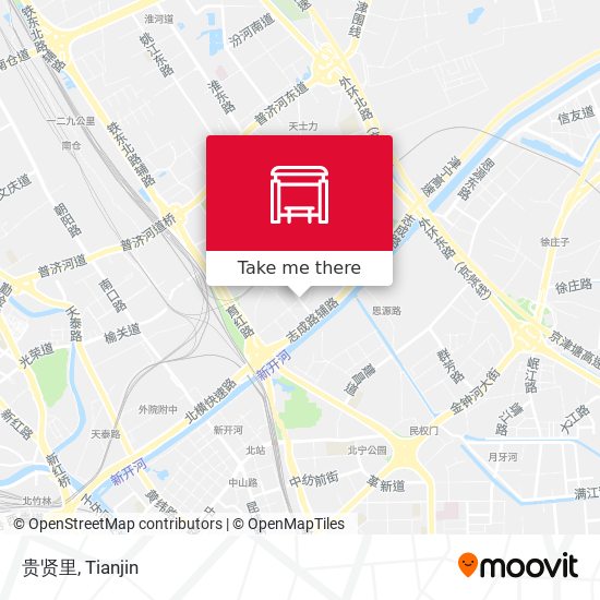 贵贤里 map