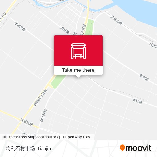 均利石材市场 map