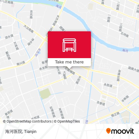 海河医院 map