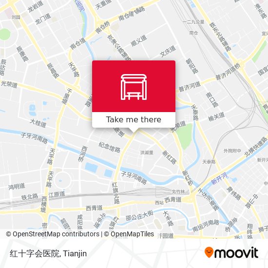 红十字会医院 map