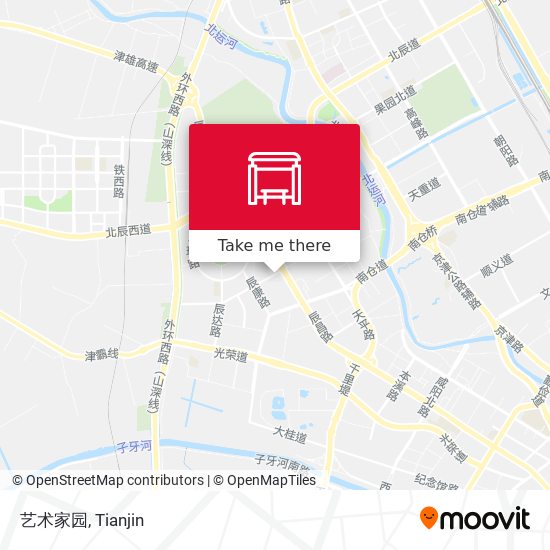 艺术家园 map