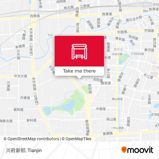川府新邨 map