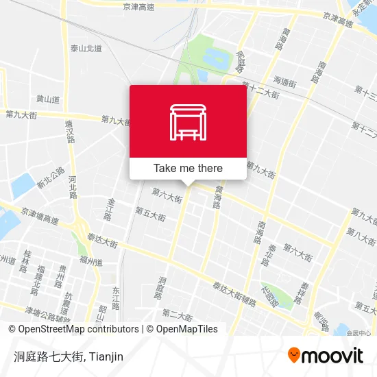 洞庭路七大街 map