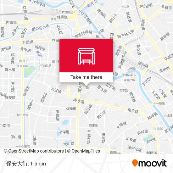 保安大街 map