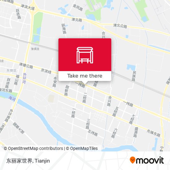 东丽家世界 map
