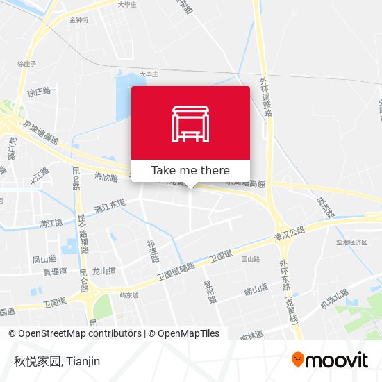 秋悦家园 map