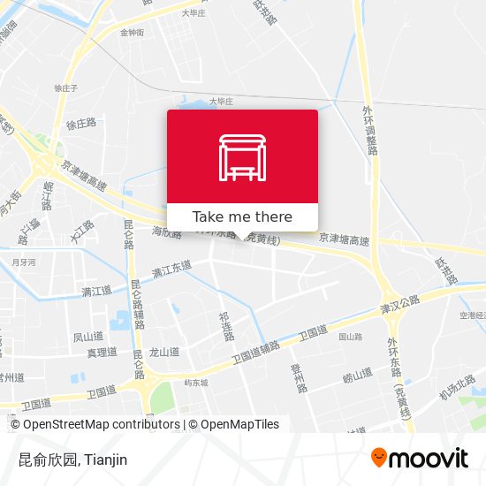 昆俞欣园 map