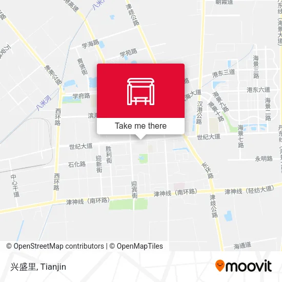 兴盛里 map