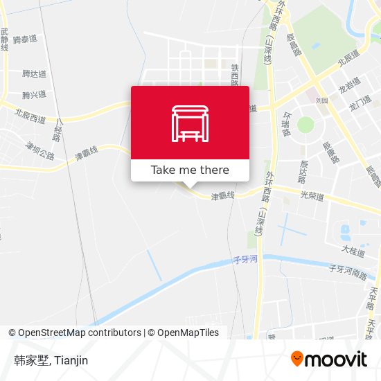 韩家墅 map